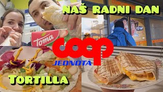 AKCIJE i kupovina u COOPu TORTILLA na nas nacin petak radni dan COOP jednota and tortilla [upl. by Erlene]