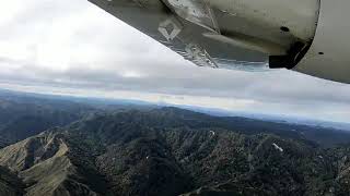 Partenavia P68 during Landing  New Zealand  Commercial Pilot [upl. by Aerdnuahs]