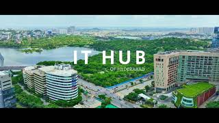 IT Hub of Hyderabad  Hyderabad Drone Videos [upl. by Magdalene]