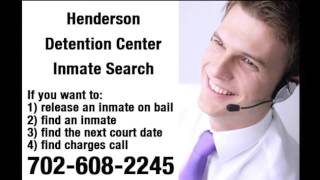 Henderson Detention Center Inmate Search [upl. by Lud40]