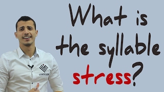 What is a syllable what is the syllable stress [upl. by Bijan269]