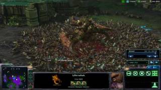 SC2  Dancing Thor Zergling Hydralisk [upl. by Ailero]