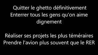 Youssoupha Avoir de largent Paroles [upl. by Eesac]