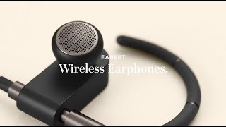 Earset Wireless earphones with flexible adjustment system [upl. by Alyahsal916]