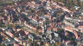 Stadtansicht der Altstadt von Halberstadt im Bundesland SachsenAnhalt [upl. by Mauer]