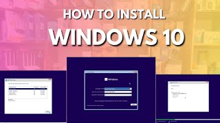 How to Install Windows 10 From USB Flash Drive  Pendrive Bootable For Windows 10 Bangla [upl. by Okram]