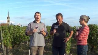 à Pomerol au château GOMBAUDEGUILLOT avec Claire et Dominique TECHER la vidéo [upl. by Buchanan]