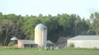 House Explosion Caught on Camera [upl. by Llebana]