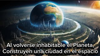 CUANDO EL CAMBIO CLIMÁTICO DESTRUYE EL PLANETA SE VEN FORZADOS A VIVIR EN EL ESPACIO 🚀🕳️ [upl. by Gariepy]