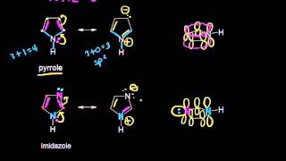 Aromatic heterocycles II  Aromatic Compounds  Organic chemistry  Khan Academy [upl. by Aralomo]