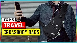 TOP 5 Crossbody Bags For Travel  Best Crossbody Bags 2024 [upl. by Ahsikat]