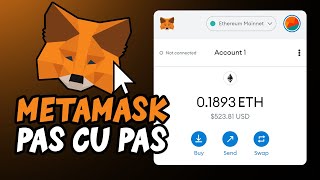 Metamask  Tutorial in romana pentru incepatori Cum instalam si folosim Metamask  Animatie [upl. by Ahsinik]