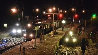 Mit der Gartenbahn ins neue Jahr 2017 [upl. by Tserof]