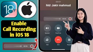 How to Enable Call Recording in iPhone iOS 18  iOS 18 Call Recording Feature [upl. by Polinski140]