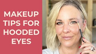 Hooded Eye Makeup Tutorial  Hooded Eyeliner Tips amp Tricks [upl. by Ennoved945]