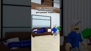 destruiu minha vida tedio sla pov robloxmemes explore [upl. by Silrac]