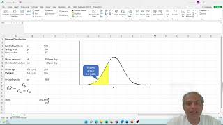 Newsvendor calculations for normally distributed demand [upl. by Eduino593]