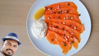 Smoked Salmon with Crème Fraiche [upl. by Aundrea904]