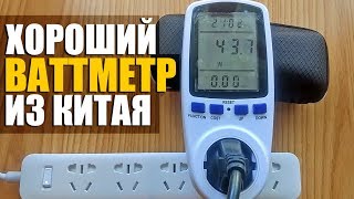 ВАТТМЕТР ИЗ КИТАЯ  бытовой цифровой прибор ваттметр для майнинга  Инструкция  измеряю мощность [upl. by Gerrilee]