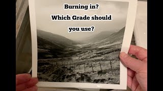 Printing the Negative 1 Burning in Which grade should you use [upl. by Clarke]