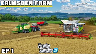 FS22  CALMSDEN FARM  1  GOPHER  Farming Simulator 22 PS5 Let’s Play [upl. by Ynohtnanhoj]