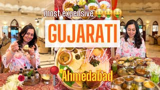 Is the most expensive GUJARATI THALI in Ahmedabad worth it AGASHIYE House of MG AhmedabadFood [upl. by Raffin529]