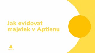 Vyřešte údržbu a správu majetku v Aptienu  Aptien Software [upl. by Anelak13]