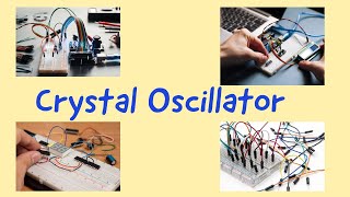 CRYSTAL OSCILLATOR LAB EXPERIMENT DEMONSTARTIONANALOG amp DIGITAL ELECTRONICS LABORATORY ECE EEE VTU [upl. by Migeon]