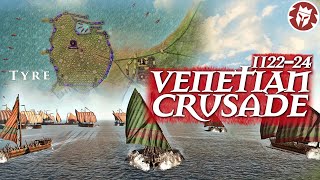 Venetian Crusade 11221124  Middle Ages History DOCUMENTARY [upl. by Shuping]