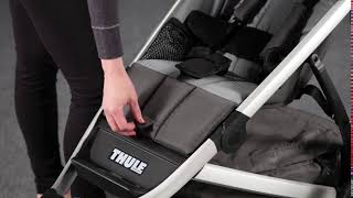 Thule Urban Glide Stroller One Hand Fold [upl. by Erida594]