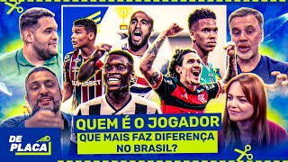 QUEM SÃO OS PRINCIPAIS JOGADORES DO FUTEBOL BRASILEIRO quotO MELHOR PRA MIM É O quot [upl. by Jessi6]