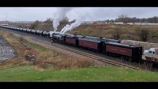 The Empress CPR 2816 steam train comes to MinotND April 29 amp30 2024 [upl. by Reld579]