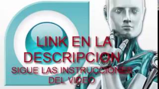 Descargar Eset Nod32 Antivirus 2017 full Licencia infinita [upl. by Eca]