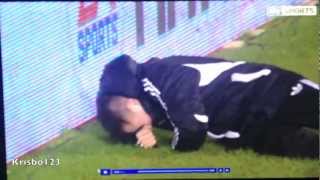 Eden Hazard Kicks Ballboy At Swansea V Chelsea Match [upl. by Leviram]