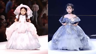 Awesome Cute fashionable confident professional kid models  kids fashion show [upl. by Aianat]