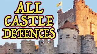 All Castle Defences Explained  Features Uses amp How They Developed [upl. by Reinaldos]