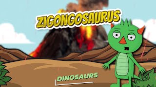 Zigongosaurus 🦖🌴 DINOSAURS 🌴🦖 [upl. by Tarfe]