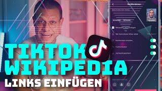 🔗👾TikTok Wikipedia Links einfügen  FragDenDan [upl. by Adnauq]