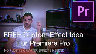 3D RGB mock anaglyph Effect Premiere Pro CC Tutorial [upl. by Ainedrag]