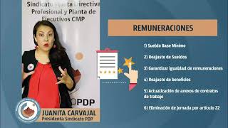 Conoce el Proyecto de Contrato Colectivo de los Supervisores PDP de CMP [upl. by Inami142]