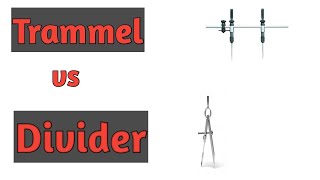 Trammel  trammel vs divider [upl. by Ma]