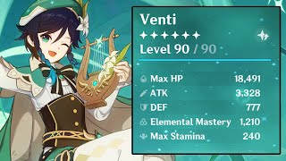 1000 Elemental Mastery Venti [upl. by Aneela219]