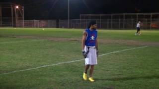 Flag football  Dj Macho amp Cheddar Got Paper  DJ Megatrons game [upl. by Nifares]