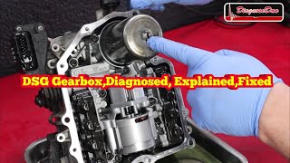 DSG Gearbox Diagnosed explained Fixed [upl. by Dunham]