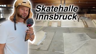 Das ist die Skatehalle Innsbruck  Skatepark Review [upl. by Dleifxam]