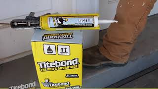 Titebond PVC Trim Adhesive and Sealant [upl. by Votaw]