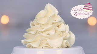 Italienische Meringue Buttercreme I Basic für eure Torten I von Nicoles Zuckerwerk [upl. by Ruthy]