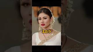 mouni Roy transformation 20122022 shots trend viral [upl. by Leinod]