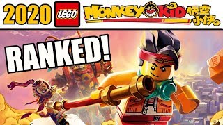 LEGO 2020 Monkie Kid Sets Ranked Worst To Best All 9 [upl. by Weixel]