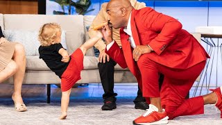 1YearOld Superbaby Is a Kickboxing Prodigy II Steve Harvey [upl. by Ayomat]